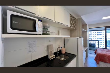 Studio para alugar com 25m², 1 quarto e sem vagaCozinha