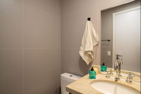 Apartamento à venda com 64m², 2 quartos e 1 vagaBanheiro Social