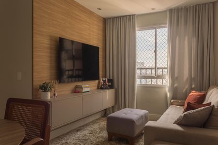 Sala de apartamento à venda com 3 quartos, 105m² em Nova Petrópolis, São Bernardo do Campo