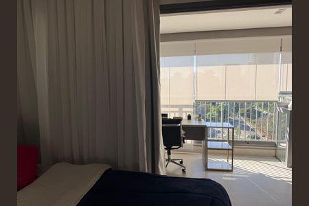 Quarto de apartamento à venda com 1 quarto, 33m² em Indianópolis, São Paulo