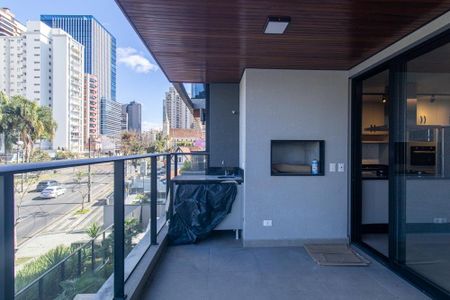 Varanda gourmet de apartamento para alugar com 2 quartos, 78m² em Cabral, Curitiba