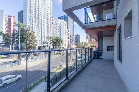 Varanda gourmet de apartamento para alugar com 2 quartos, 78m² em Cabral, Curitiba