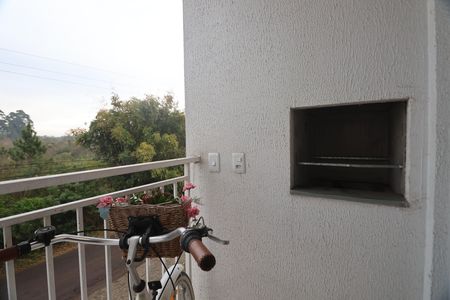 Área comum - Churrasqueira de apartamento para alugar com 2 quartos, 45m² em Olaria, Canoas