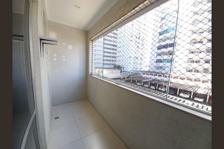 Varanda da Sala de apartamento para alugar com 1 quarto, 82m² em Itararé, São Vicente