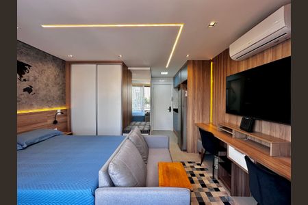 Sala de kitnet/studio à venda com 1 quarto, 25m² em Santo Amaro, São Paulo