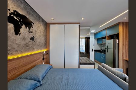 Studio à venda com 25m², 1 quarto e sem vaga Studio à venda com 25m², 1 quarto e sem vagaQuarto