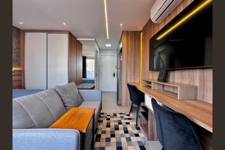 Sala de kitnet/studio à venda com 1 quarto, 25m² em Santo Amaro, São Paulo