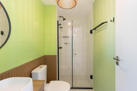 Apartamento à venda com 37m², 2 quartos e sem vaga Apartamento à venda com 37m², 2 quartos e sem vagaBanheiro Social