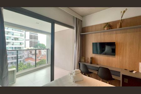 Studio de kitnet/studio para alugar com 1 quarto, 25m² em Pompeia, São Paulo