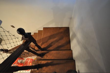 Casa para alugar com 400m², 3 quartos e 1 vagaEscada