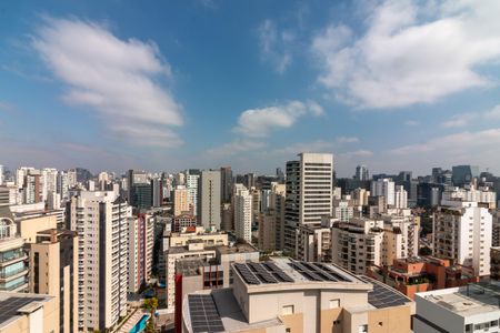 Vista da Sacada de apartamento para alugar com 2 quartos, 38m² em Vila Nova Conceição, São Paulo
