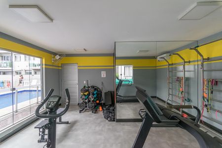 Apartamento à venda com 45m², 2 quartos e 1 vaga Apartamento à venda com 45m², 2 quartos e 1 vagaÁrea comum - Academia