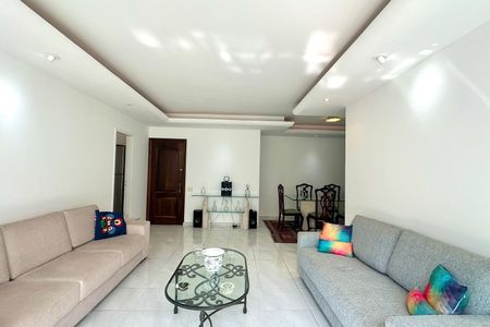 Sala de apartamento à venda com 4 quartos, 140m² em Humaitá, Rio de Janeiro