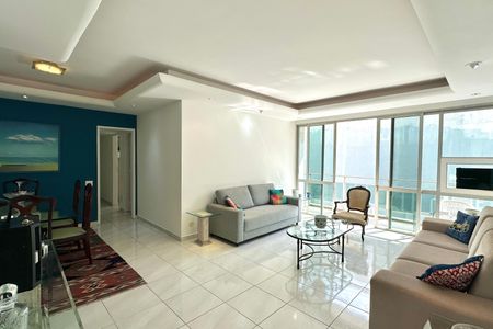 Sala de apartamento à venda com 4 quartos, 140m² em Humaitá, Rio de Janeiro