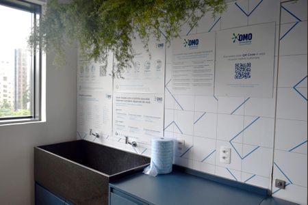 Studio à venda com 23m², 1 quarto e sem vagaLavanderia