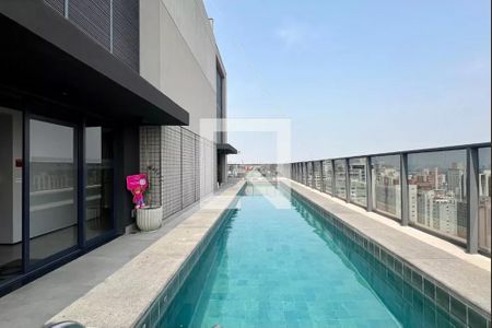 Studio à venda com 23m², 1 quarto e sem vagaPiscina