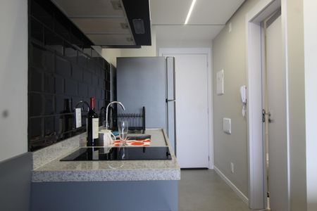 Studio para alugar com 28m², 1 quarto e sem vagaCozinha