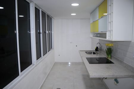 Cozinha de apartamento à venda com 1 quarto, 36m² em Campos Elíseos, São Paulo