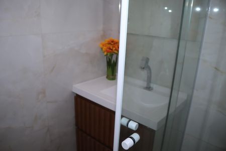 Banheiro de apartamento à venda com 1 quarto, 36m² em Campos Elíseos, São Paulo