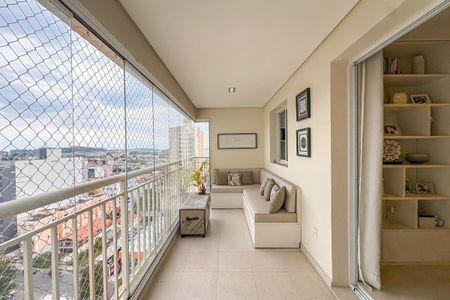 Varanda de apartamento à venda com 3 quartos, 104m² em Centro, São Bernardo do Campo