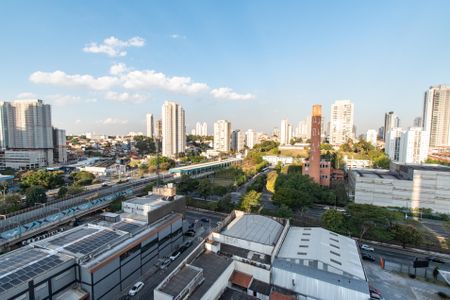 Vista da varanda de kitnet/studio para alugar com 1 quarto, 23m² em Jardim Aurelia, São Paulo