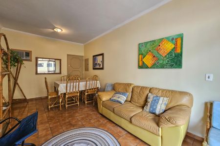 Sala de apartamento para alugar com 3 quartos, 96m² em Jardim Las Palmas, Guarujá