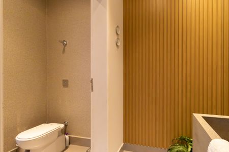 Casa de condomínio à venda com 280m², 3 quartos e 4 vagasLavabo da área de lazer