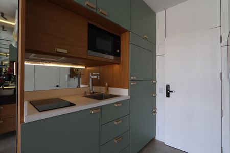 Studio à venda com 25m², 1 quarto e 1 vagaCozinha