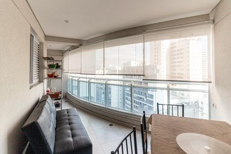 Varanda da Sala de apartamento para alugar com 2 quartos, 65m² em Santa Ifigênia, São Paulo