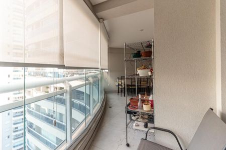 Varanda da Sala de apartamento para alugar com 2 quartos, 65m² em Santa Ifigênia, São Paulo