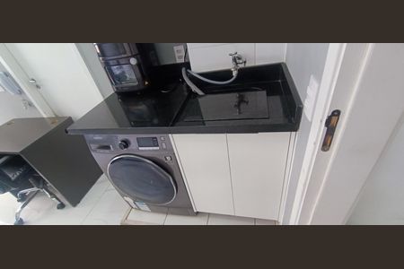 Área de Serviço de kitnet/studio para alugar com 1 quarto, 24m² em Paraíso do Morumbi, São Paulo