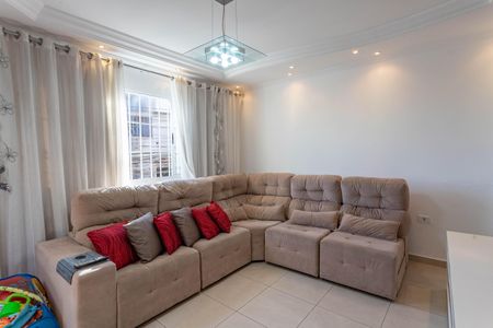 Sala de estar de casa à venda com 3 quartos, 276m² em Campanário, Diadema