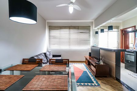 Sala de apartamento à venda com 2 quartos, 68m² em Jardim Everest, São Paulo