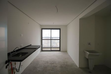 Sala/Cozinha de apartamento à venda com 2 quartos, 43m² em Vila Prudente, São Paulo