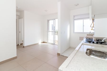 Cozinha de apartamento para alugar com 2 quartos, 39m² em Água Branca, São Paulo