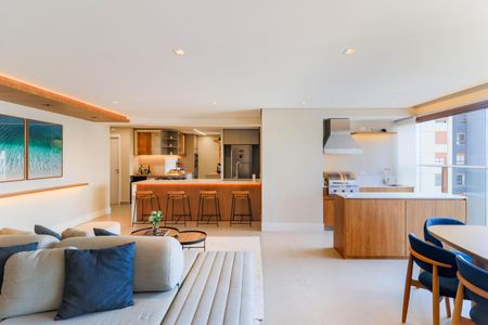 Sala de apartamento à venda com 3 quartos, 145m² em Campo Belo, São Paulo