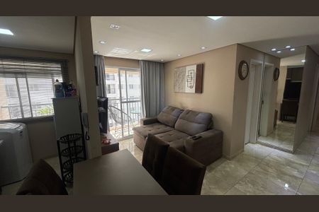 Sala - Sala de Jantar  de apartamento à venda com 2 quartos, 54m² em Vila Eldizia, Santo André