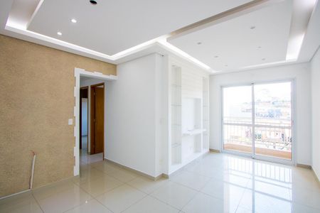 Sala de apartamento à venda com 2 quartos, 60m² em Vila Príncipe de Gales, Santo André