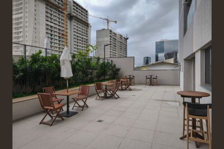 Studio para alugar com 33m², 1 quarto e sem vagaÁrea comum - Salão de festas