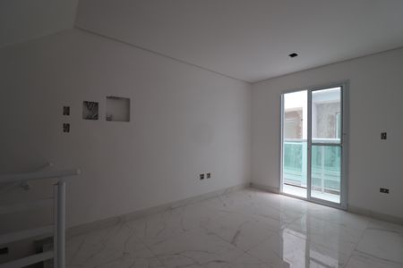 Sala de casa de condomínio à venda com 3 quartos, 127m² em Vila Metalúrgica, Santo André