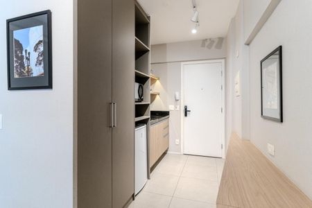 Studio à venda com 29m², 1 quarto e sem vaga Studio à venda com 29m², 1 quarto e sem vagaCozinha