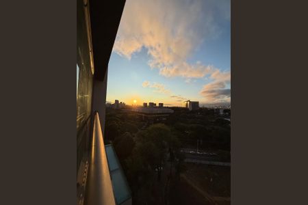 Apartamento à venda com 34m², 1 quarto e sem vaga Apartamento à venda com 34m², 1 quarto e sem vagaVista da Varanda do Studio