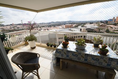 Sala - Sacada de apartamento à venda com 3 quartos, 119m² em Jardim São Domingos Sávio, Campinas
