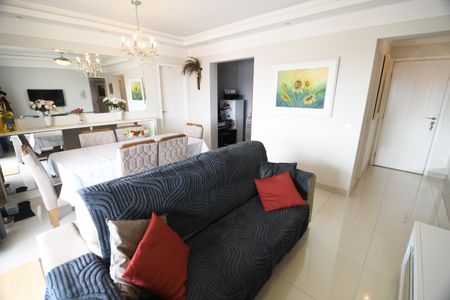 Sala de apartamento à venda com 3 quartos, 119m² em Jardim São Domingos Sávio, Campinas