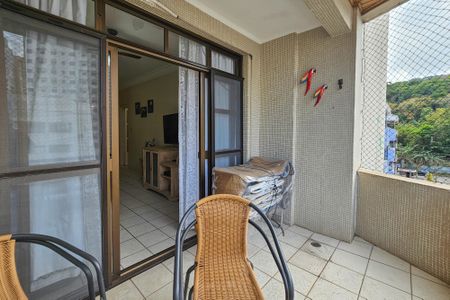 varanda de apartamento para alugar com 2 quartos, 92m² em Jardim Las Palmas, Guarujá