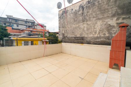 Varanda da Sala de casa para alugar com 3 quartos, 125m² em Americanópolis, São Paulo