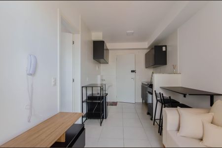 Sala de apartamento para alugar com 1 quarto, 34m² em Jardim da Gloria, São Paulo