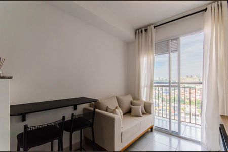 Sala de apartamento para alugar com 1 quarto, 34m² em Jardim da Gloria, São Paulo