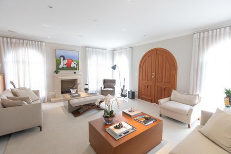 Sala 1 de casa à venda com 4 quartos, 370m² em Alphaville Dom Pedro, Campinas