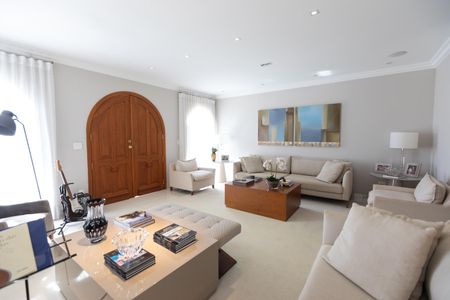 Sala 1 de casa à venda com 4 quartos, 370m² em Alphaville Dom Pedro, Campinas